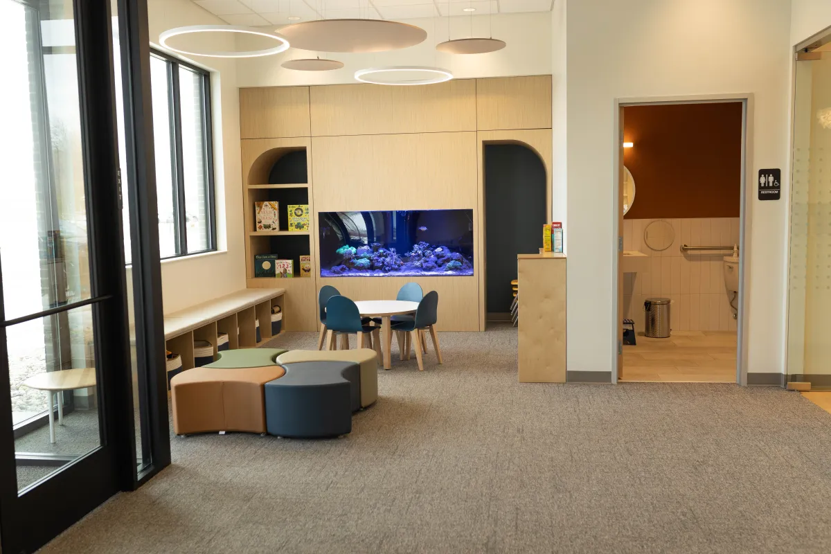 SixOneSix Dentistry Byron Center kid-friendly treatment room